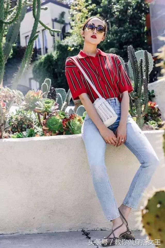 土掉渣的”阿伯衫“，却被高圆圆、大S、赛琳娜穿出青春减龄风!