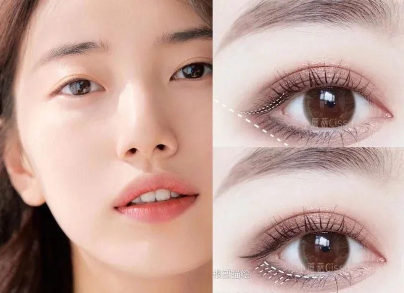 『眼妆』彩妆师亲授调整眼型眼妆教学，凤眼、下垂眼都有解
