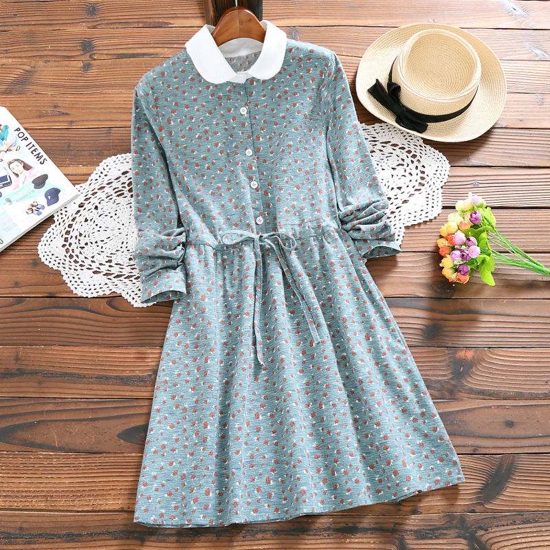 有一种裙，叫磨毛“森女裙”!超美超好看，8090后都爱穿