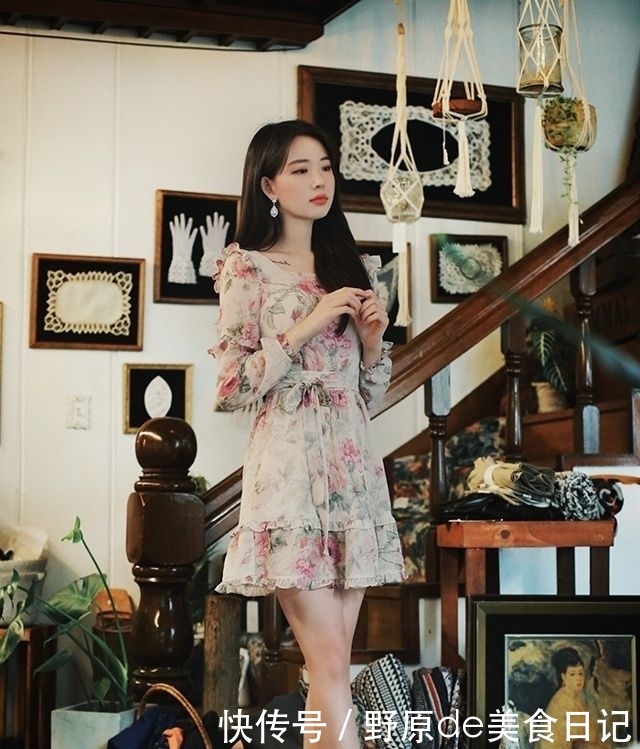 [ 线条美]展现姑娘美丽柔和的线条美，人像摄影：迷人长裙经典而不落俗套