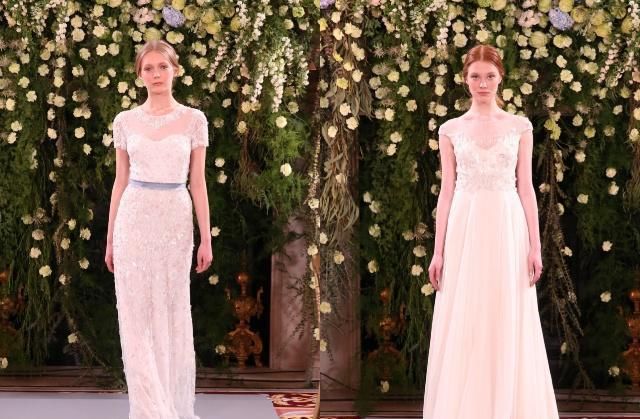  【蓝色】Jenny Packham2019高级定制婚纱礼服，春天小精灵繁花似锦为伴，英式风格