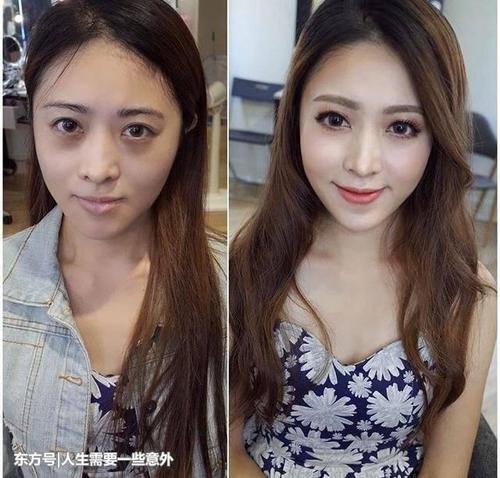 化妆真的算是一门邪术了,丑女到女神只差一套化妆品之间的距离了
