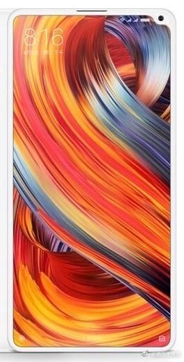 小米MIX 2S设计图流出,偏刘海儿设计?小米生态