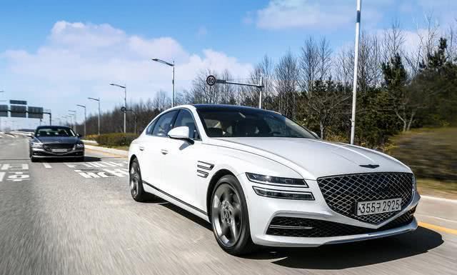 『个性』个性前卫的韩系豪华车,全新捷尼赛思G80更多实拍图发布