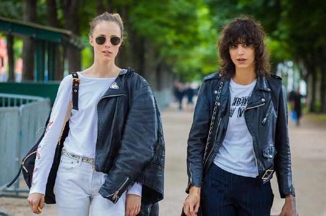 女生别只会装优雅扮软萌，今秋流行率性BF风，别说你还不知道