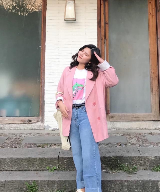  「显瘦」微胖女孩学会这样穿西服，显瘦又有气质，照着穿不踩雷