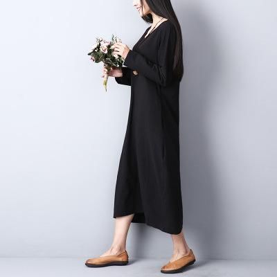 老婆云南旅游回来，把阔腿裤全都压箱底！换上秋款棉麻裙，超美嫩