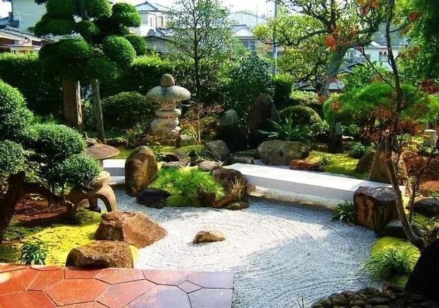 庭院景观之铁打的禅意，流水的创意