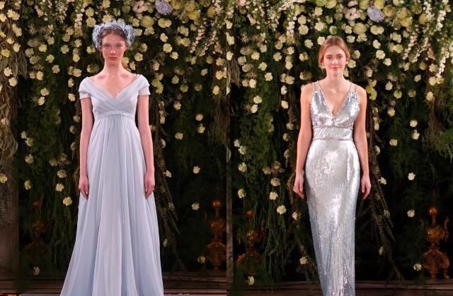  【蓝色】Jenny Packham2019高级定制婚纱礼服，春天小精灵繁花似锦为伴，英式风格
