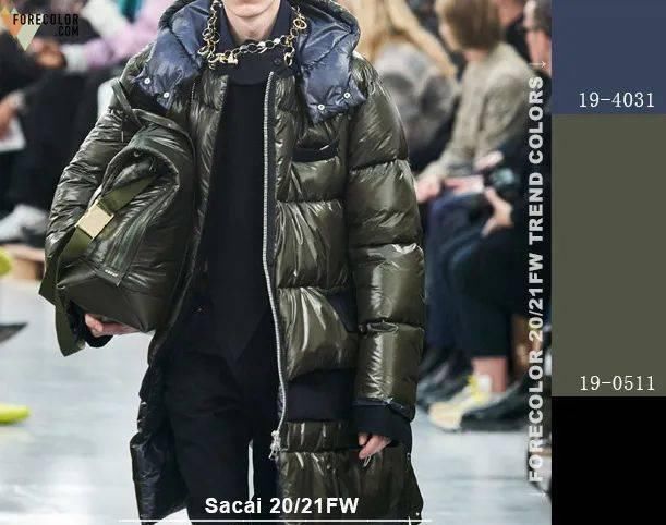  [绿色]20/21秋冬男装周关键色及精彩配色