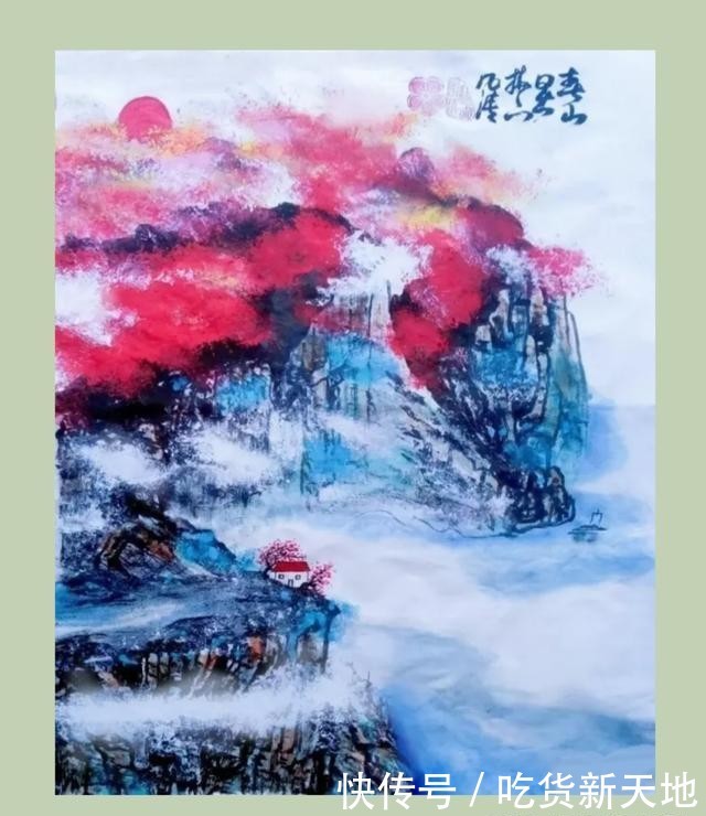  『诗书画』赵军梅诗词《叹红尘》等 诗书画