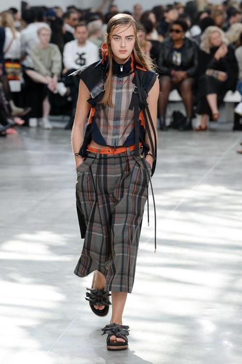 2019春夏时装周上这个小众的牌子 Sacai简直美的不像话