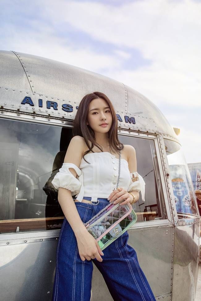 陈语安:夏季随意搭配都很时尚!