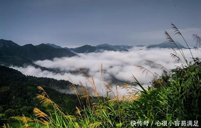 “世外桃源”金龙山村，云海奇观，宛如仙境