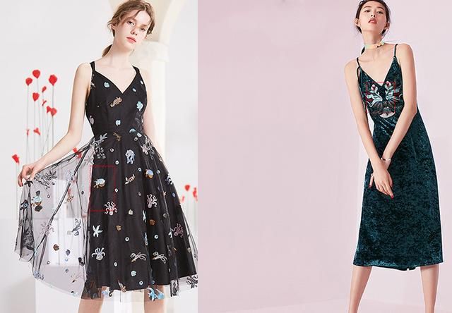 抓住夏季的尾巴，最后一款吊带裙这么选