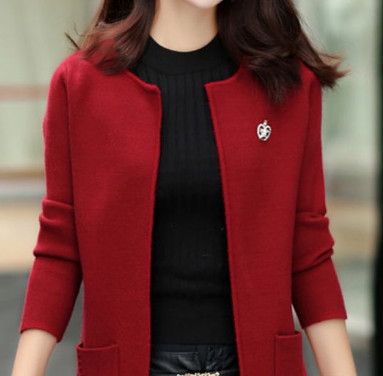 一米六以下女人,今秋不要穿风衣,多穿这种秋开衫,时髦显腿长