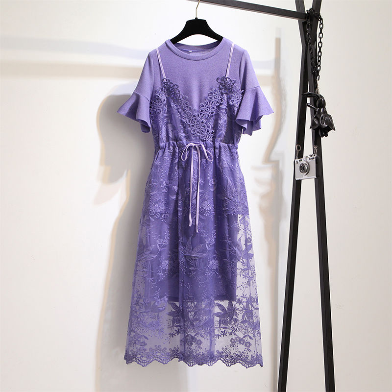 天哪!这么高档的真丝裙一件只要几十，嫂子一口气买三件，太值了