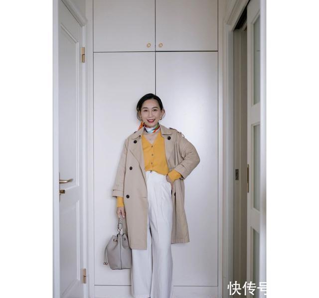  「舒适」春日搭配：如果你有一件彩色的针织开衫，教你如何每天穿出新鲜感