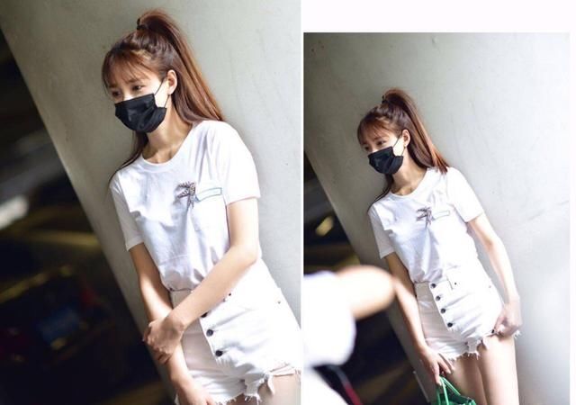 沈梦辰戴着口罩出街 网友隔空喊话：遮住了半脸依旧撩人
