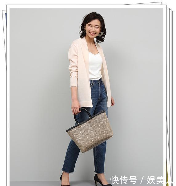  『长款开衫』米色开衫太好穿了，让我们来看看优雅成熟的日系穿搭示范
