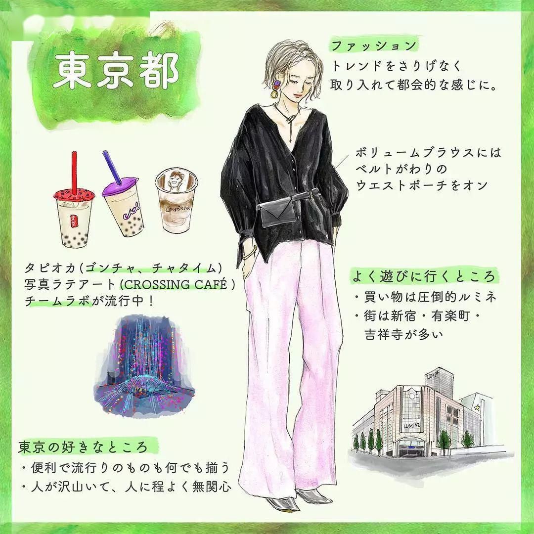 『全国』日本47个都道府县「全国女子图鉴」