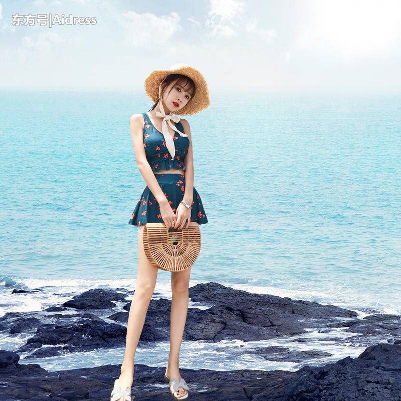 泳衣除了性感比基尼，你更应该尝试这些小清新款式的泳衣!