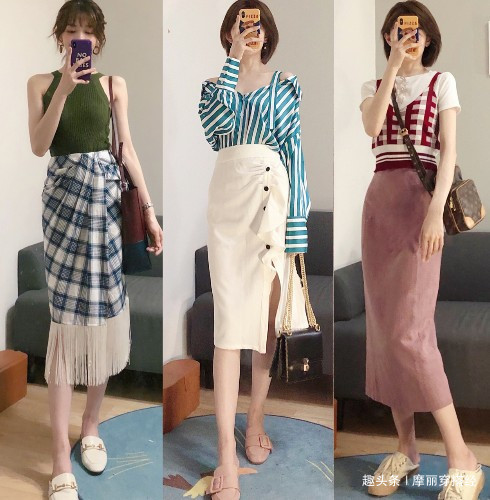  #时髦#春季想要时髦+温柔，裙子必不可少，你喜欢的它都有