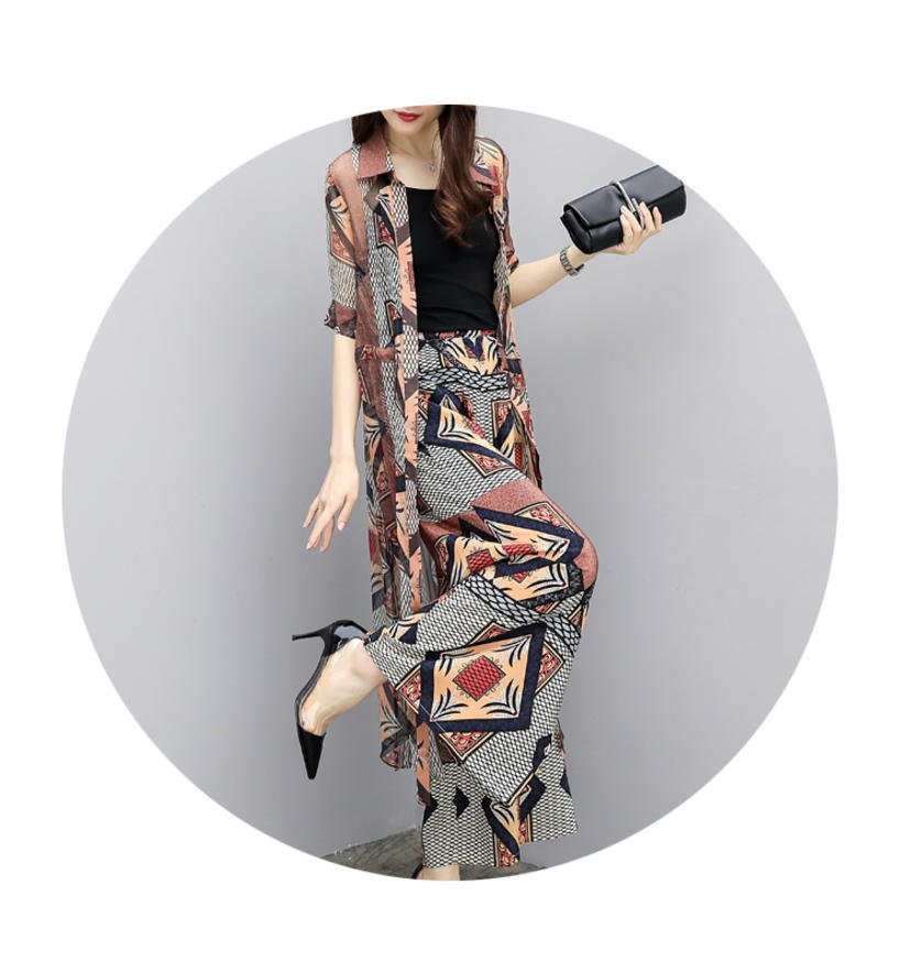 刚上架就卖疯的阔腿裤套装，比裙子方便，比短裤优雅，超美嫩