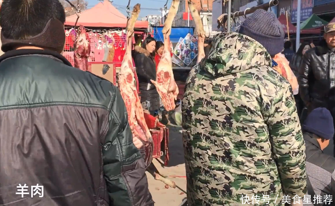 实拍河南农村集市，所有人都在忙着筹办年货，年味真是越来越浓了