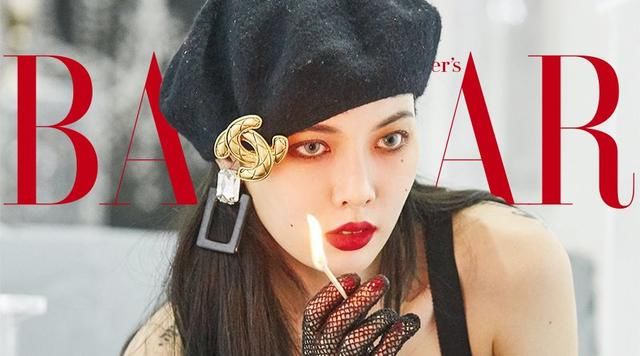 泫雅的复古妆好“坏”!酷女孩你们有福了!