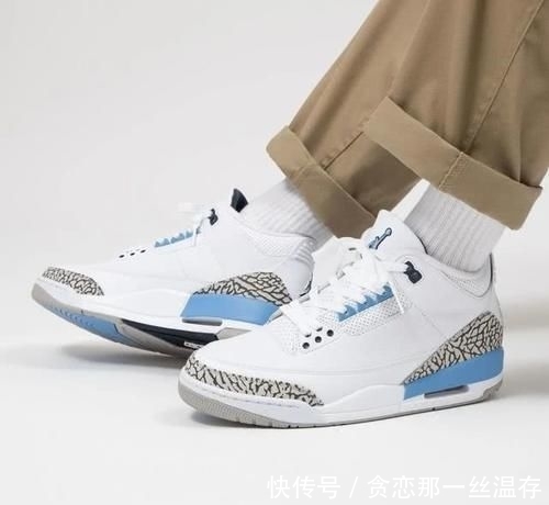  『AJ3』本月的人气重点！北卡蓝 AJ3 UNC 官图、上脚新图都有了！