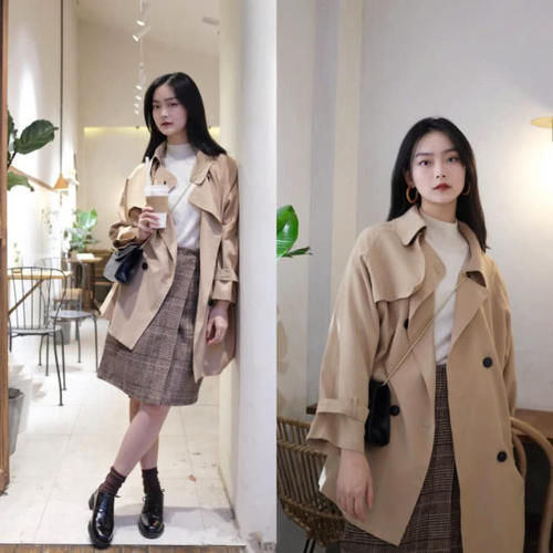 #复苏#万物复苏的春季,没有一件百搭风衣,怎么解锁流行新风尚?
