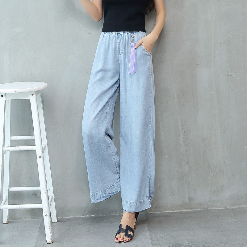 萝卜裤早过时了，丑!新出炉的“阔腿裤”，时髦洋气，显瘦超减龄