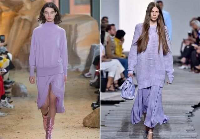  #洗脑#爱上了！和春风一起抵达的香芋紫，比淡黄的长裙还洗脑