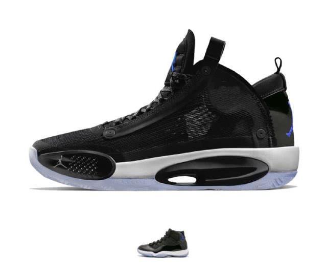  #aj34#黑红，扣碎，北卡蓝！当aj34致敬AJ各种经典配色，太美了吧