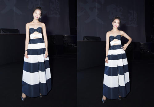 宋茜太大胆了！竟敢挑战“露胃装”网友：佟丽娅都没你敢穿！