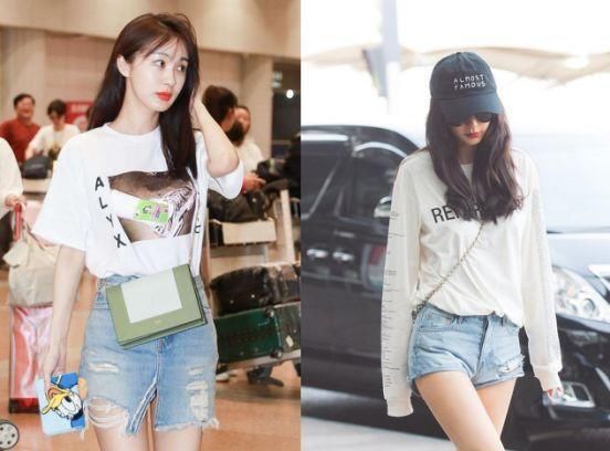 看了李菲儿穿短裙，再看看杨颖，网友:终于明白黄晓明怎么想的了