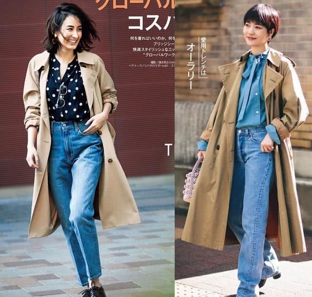 『春天』初春牛仔裤搭配:穿得好才时尚潮流