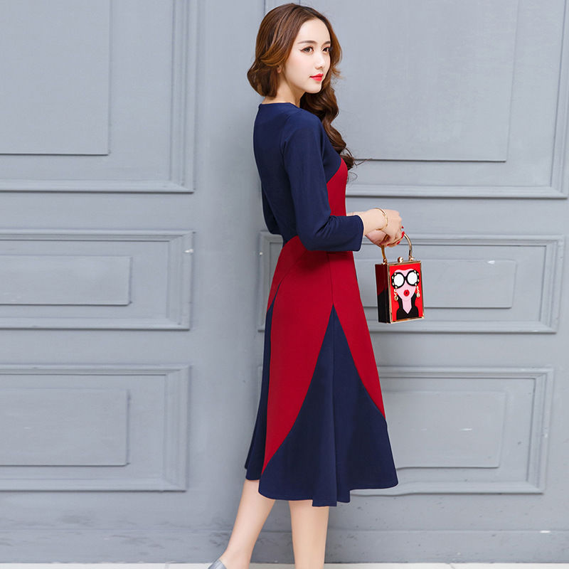 说实话，旗袍送我都不想穿，这法式秋裙，洋气又迷人，一件就够美