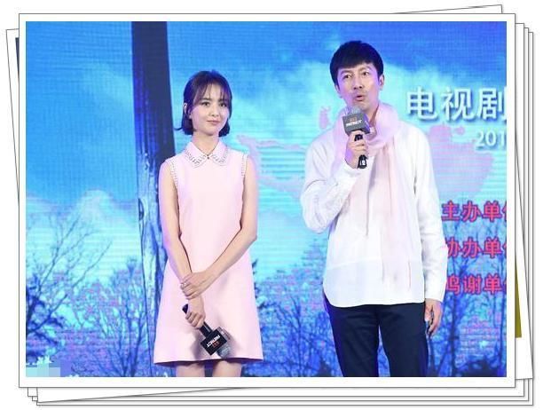 佟丽娅美得有点过分了,空气刘海配粉色连衣裙,确定33岁了?