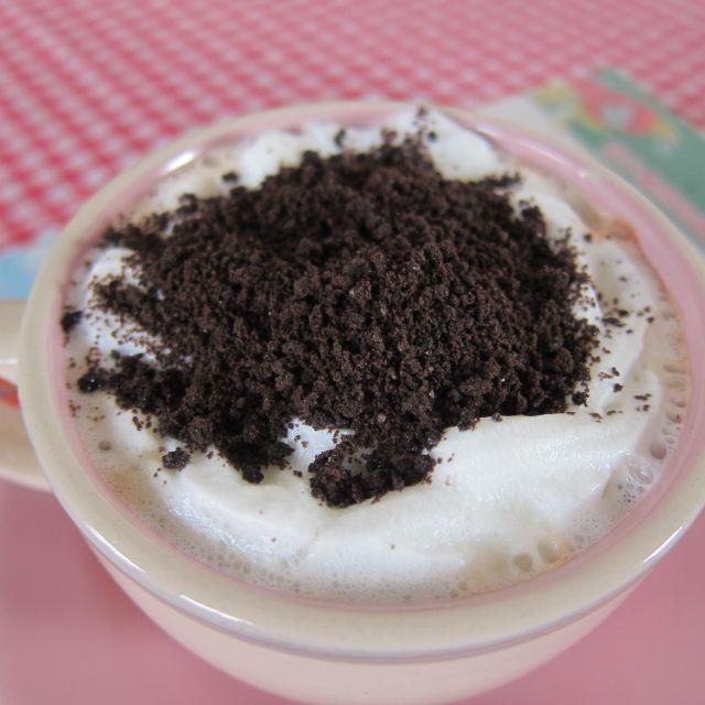  奶茶@盆栽奶茶，当奶茶遇到巧克力，寒冷的冬夜都能暖起来！