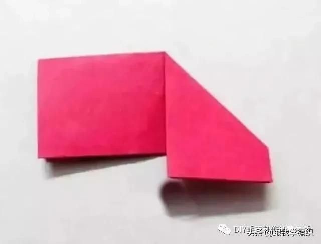 『蓝色』简单的折个三角,组合成百变造型