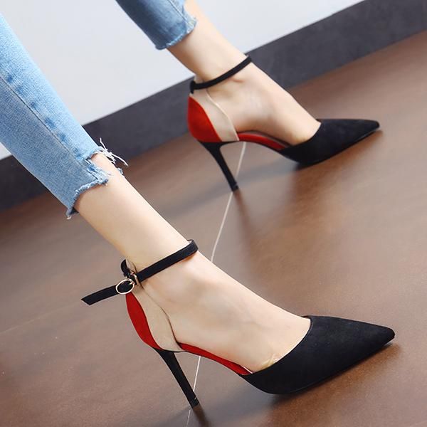 有一种女鞋:高跟“控”,气质显高不累脚,超有自信