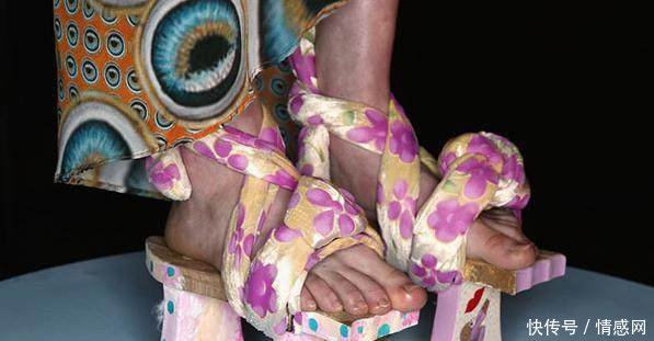 四大奇葩高跟鞋，网友表示这我不能欣赏，最后一个确定是高跟鞋