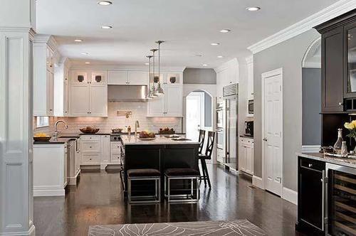 想起做饭就脑瓜疼？14款超大厨房让你从此爱上做饭，简直是享受