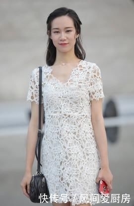气质■白色V领连衣裙,甜美可人,尽显气质女孩的满满少女心