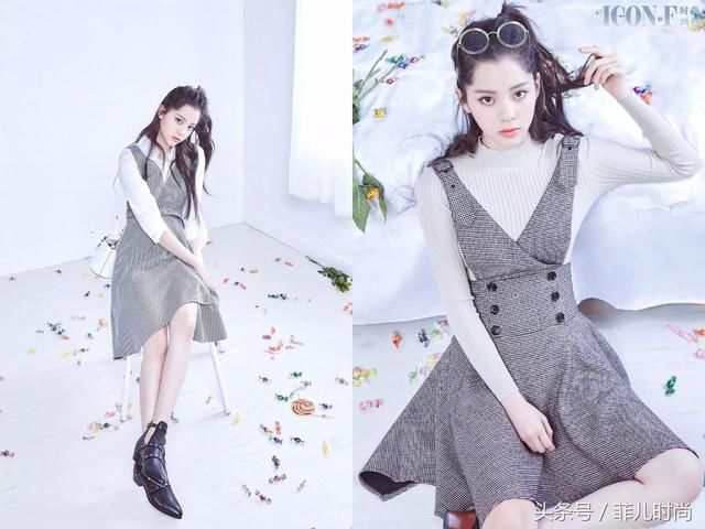 欧阳娜娜裙子穿的太短，难怪要用手挡着，网友：年纪小小就这么浪