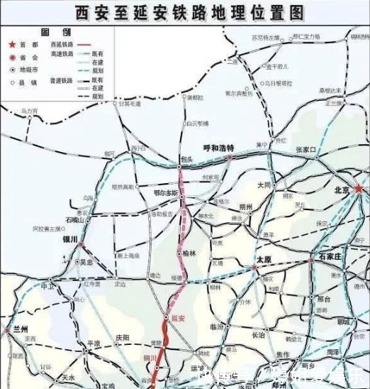 2019年全国各省计划开工高铁项目