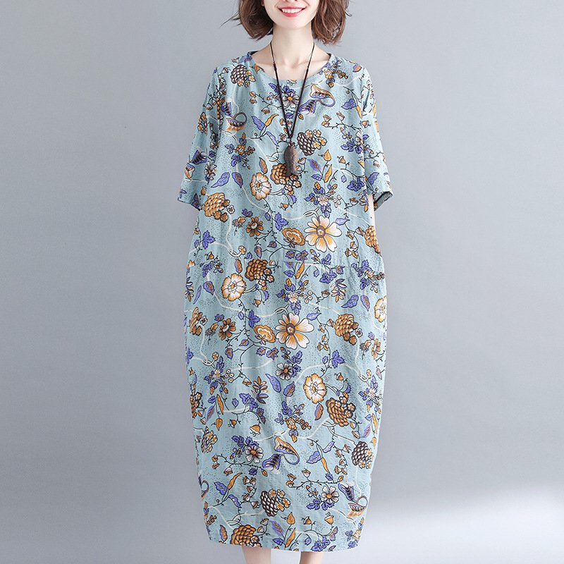 30岁老婆穿这连衣裙，好看不说，还性感的要命，我马上买几件回家