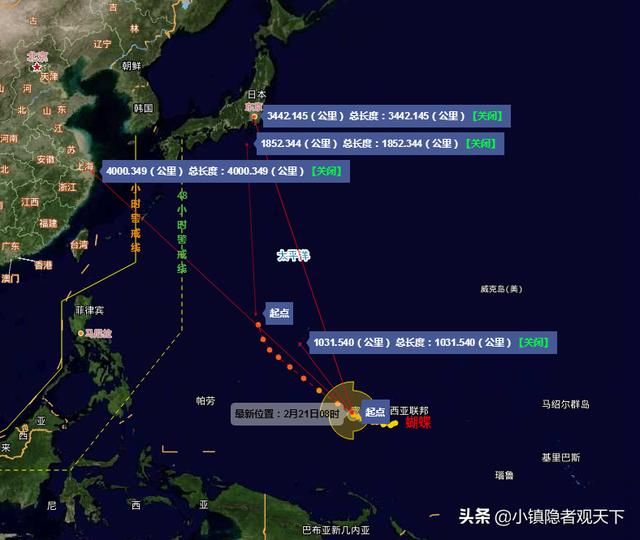 超强台风来袭！“蝴蝶”最新强度，位置变化，或将转向日本方向